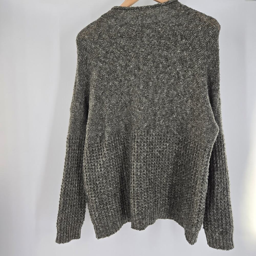 American Eagle Women Oversized Fisherman 
Roll Neck Multi Knit Sweater XL - Picture 5 of 11